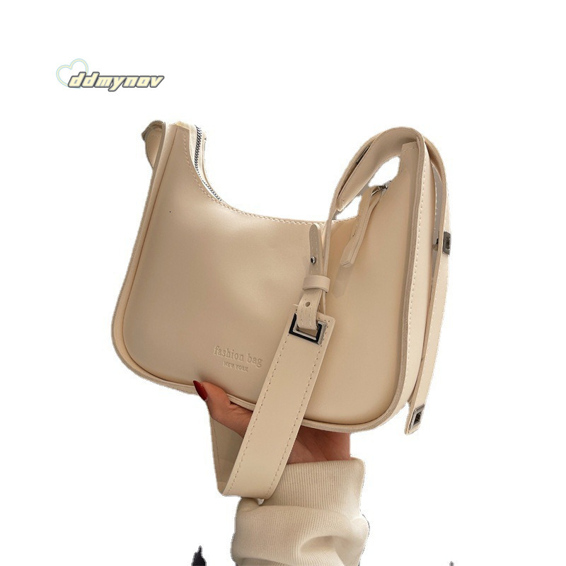 Niche Design Crossbody 2024 New High-end Fashion Women's Versatile Texture Casual Shoulder Underarm Bag Trend ddmynov