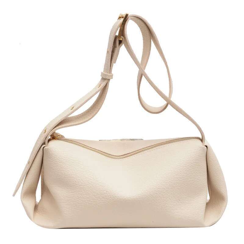 Retro Women Bucket Shoulder 2023 Trend Fashion Designer Leather Zippered Large Capacity Crossbody Bag Women's Handbag Wallet