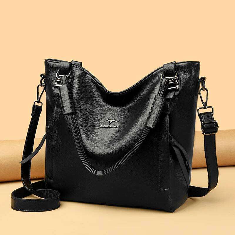 Brand Large Capacity Handbag High Quality Leather Tote Bags Fashion Shoulder Crossbody Bag For Designer Women Purse