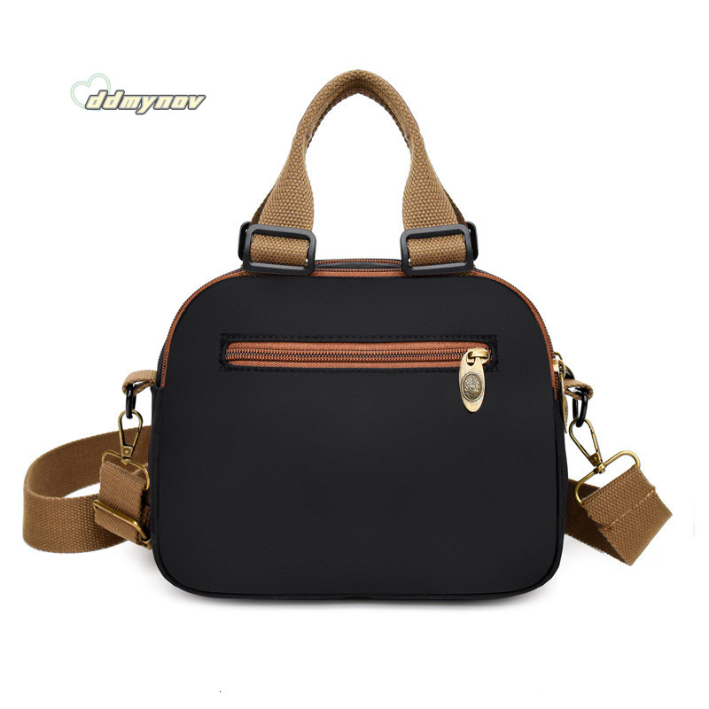 Versatile Waterproof for Women 2024 New High-end Oxford Cloth Handbag Ladies Canvas Casual Crossbody Bag ddmynov