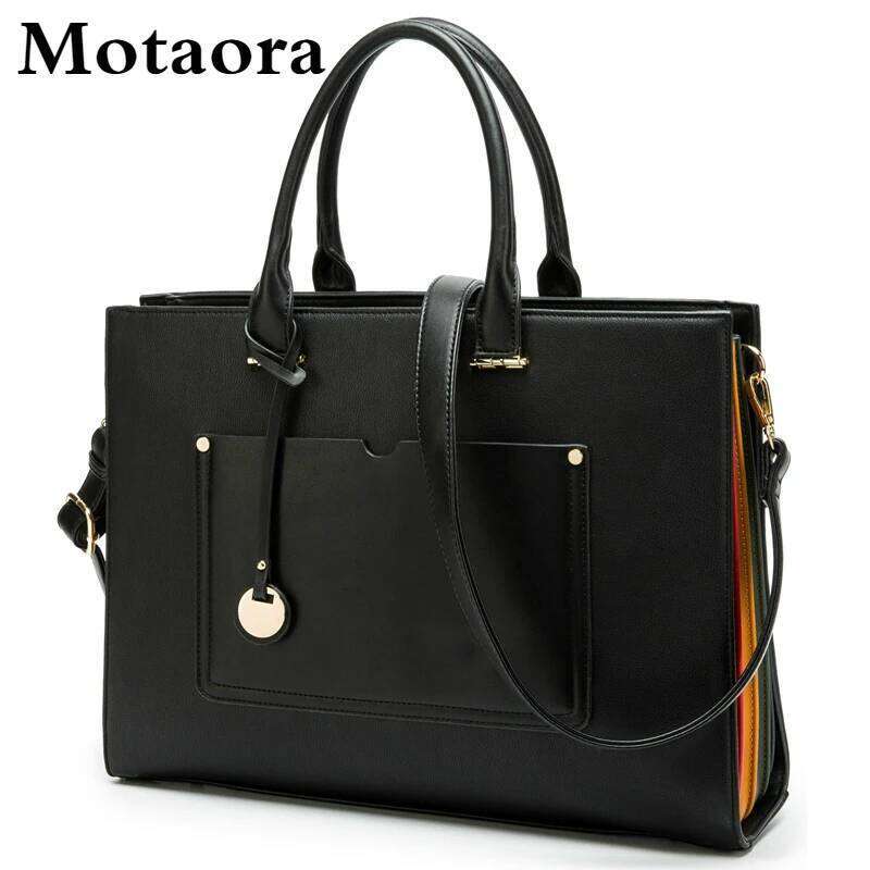Designer Bag MOTAORA New Women Handbag Fashion Leather Shoulder Ladies Large Capacity Messenger Bags Laptop Bag For Book Air