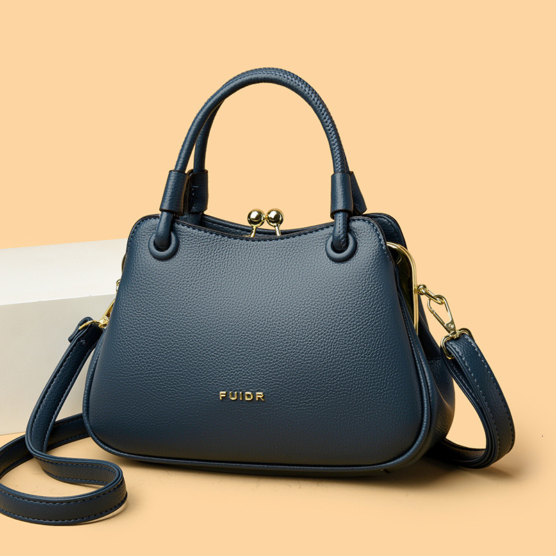 Free Shipping Women's Handbag 2025 Summer Luxury New Designer Fashion Clip Handle Crossbody Bag Simple Four Seasons Gift For Mom