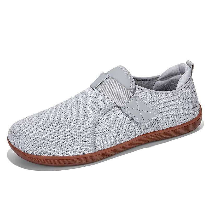 High Quality Wide Toe Casual Shoes Lightweight Breathable Large Size Men's Fiess Sneakers