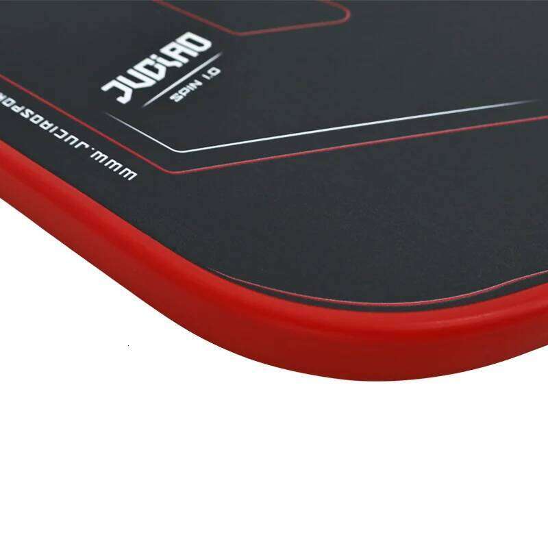 JUCIAO Thermoformed Unibody T700 Raw Carbon Fiber USAPA Approved Pickleball Paddle Spin Textured Surface With Foam Edge
