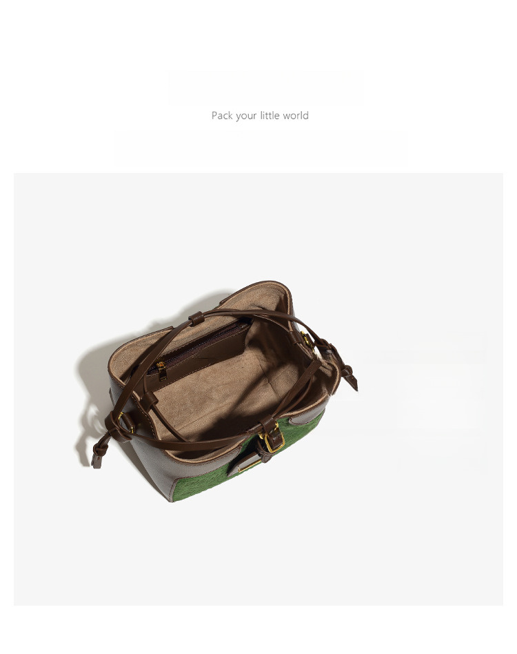 Free Shipping Women's Bag Summer Designer Bags New Fashion High-end Matte Shoulder Crossbody Bag Luxury Retro Versatile Niche Bucket Bag