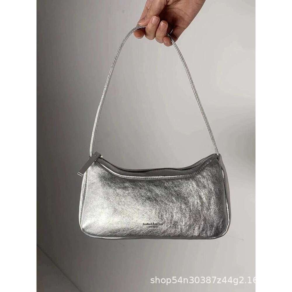 Bucks&Leather Underarm Korean Niche New High-End Lambskin Simple Versatile Shoulder Bag for Women