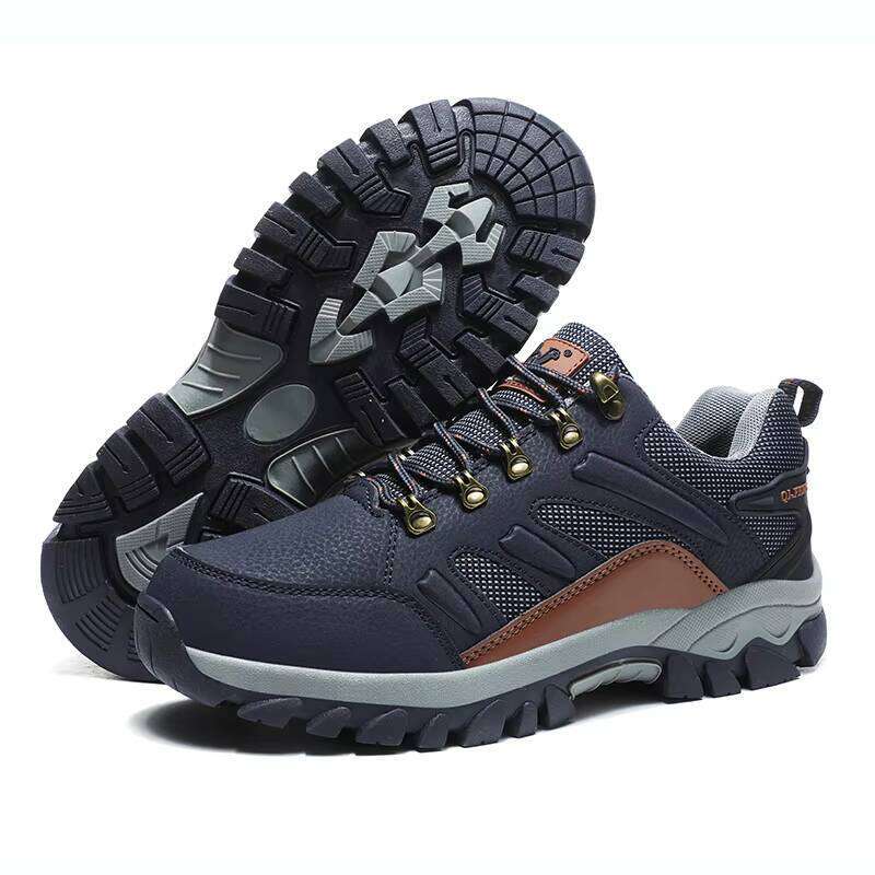 New Arrival Factory Price Mens Hiking Shoes With Fleece Keep Warm Outdoor Boots Sneakers