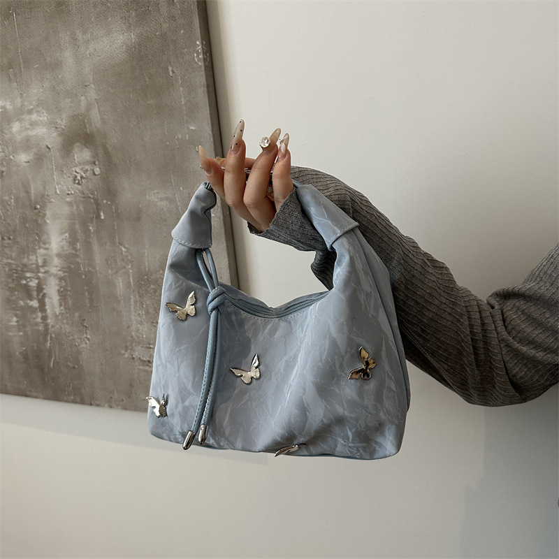 Free Shipping New Designer Bag For 2025 Work Handbag Women Trendy Fashionable Shoulder Bag Luxury Wallet Summer Crossbody Butterfly