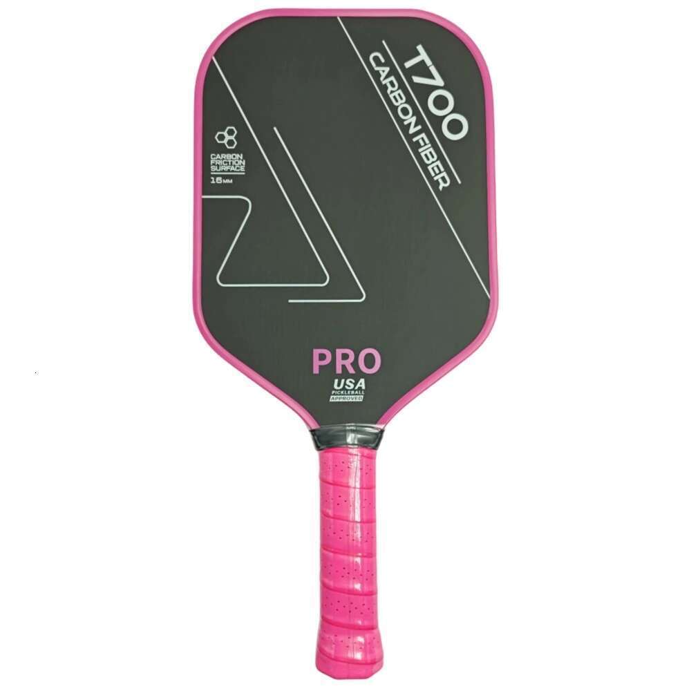 USAPA Approved T700 Carbon Fiber Pickleball Paddle Cold Cut Custom Honeycomb Core 16mm Thickness for Training Entertainment