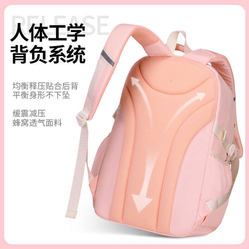 Designer Bag New Large Capacity Double Shoulder Backpack For Middle High School Girls College Students Casual And Ultra Light