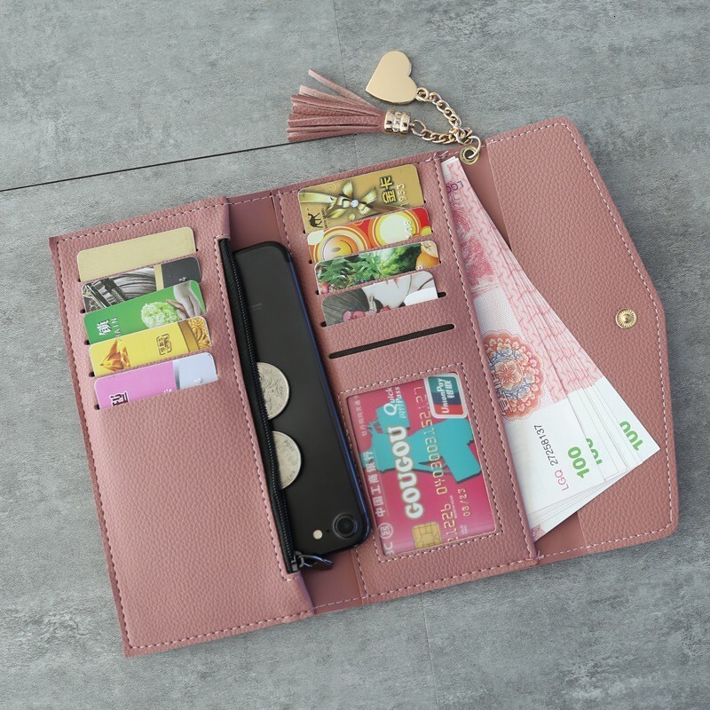 Free Shipping 2025 New Designer Bag Ultra Long And Ultra-thin Women's Wallet Large Capacity Pendant Coin Bag Exquisite Simple And Practical Card 