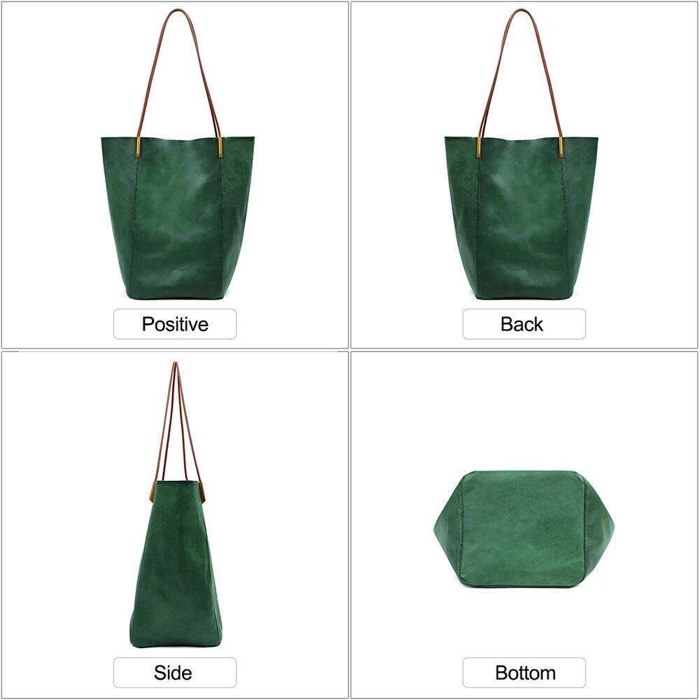 JOGUJOS Genuine Handbags Women Ladies Fashion Designer Shoulder Bag Tote Bags Real Leather Sac A Main