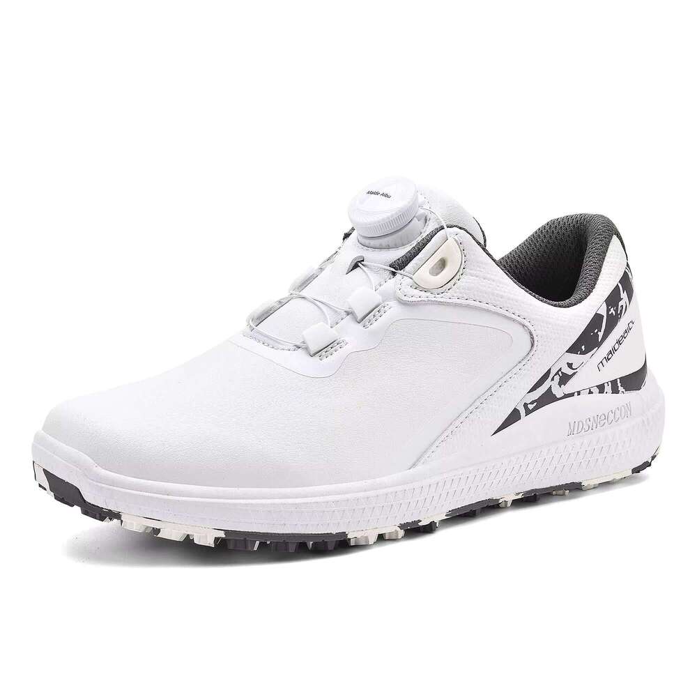 New Arrive High Quality Golf Women Breathable Microfiber Upper Rotating Shoelaces Sport Shoes