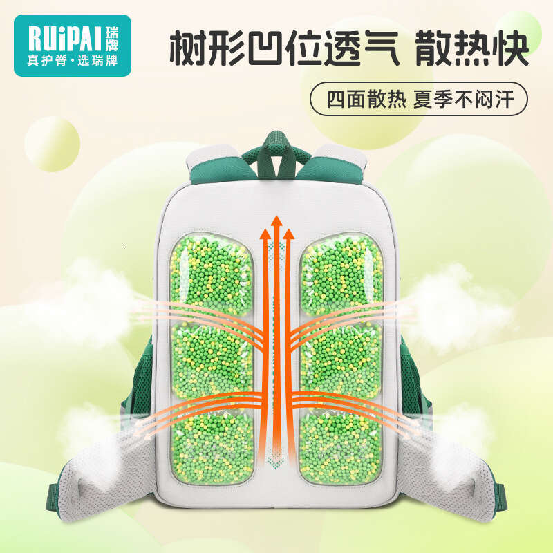 Designer Bags 2025 Rui Brand Elementary School Girls Grades 1-6, Spine Protection, Lightweight, Large Capacity, Airbag Backpack For Boys Luxury Bag