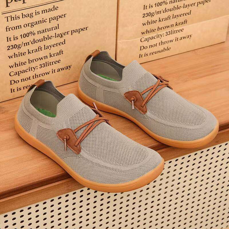 Hot Selling Lightweight Fashion Wide-toed Shoe for Men Comfortable and Shock Absorbing Big Size Sport Sneakers