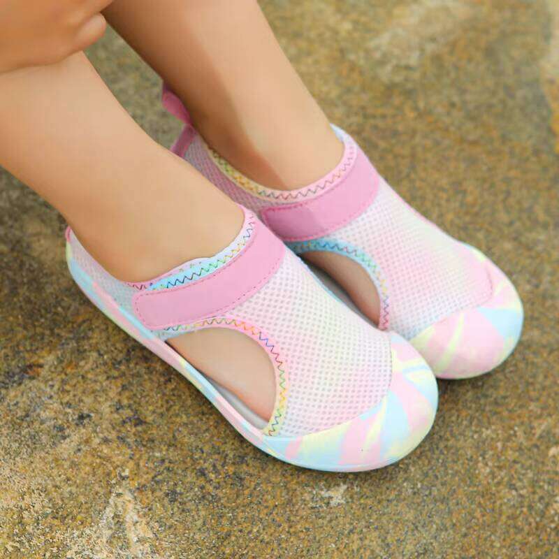 Hollow Breathable Children's River Tracing Quick Dry Amphibious Outdoor Beach Water Shoes