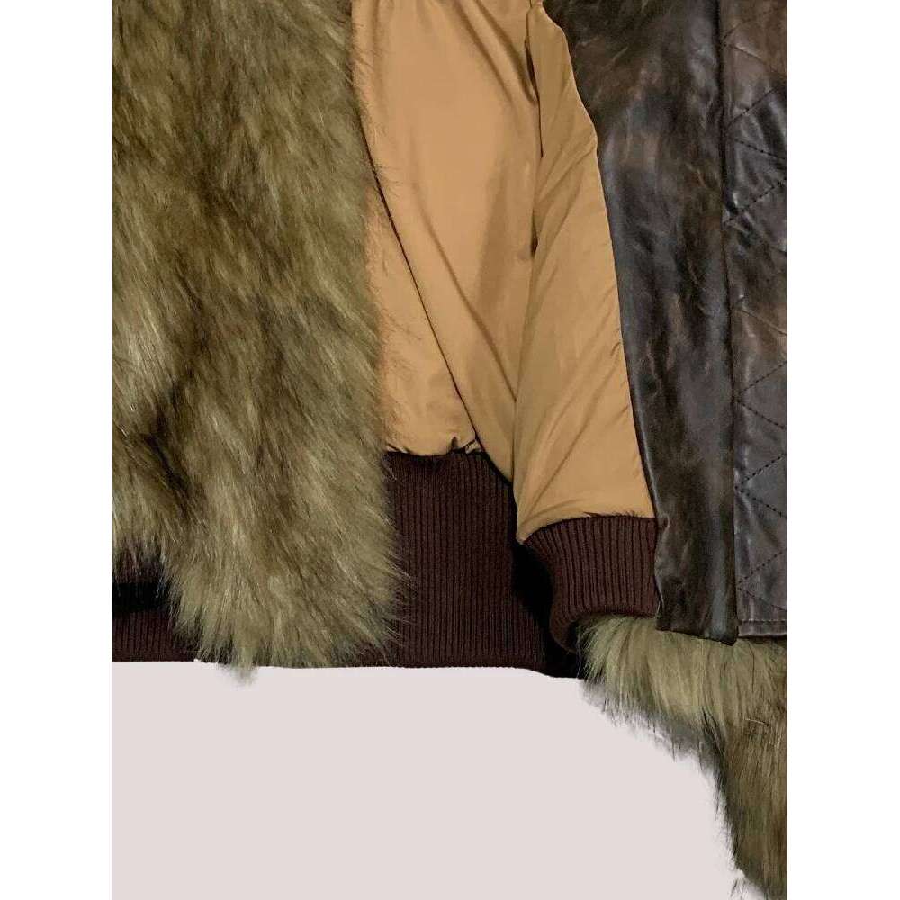 Nerazzurri Winter Cool Short Warm Thick Hairy Shaggy Faux Fur Coat Women Zipper Chic Designer Clothes Fluffy Jacket 2025