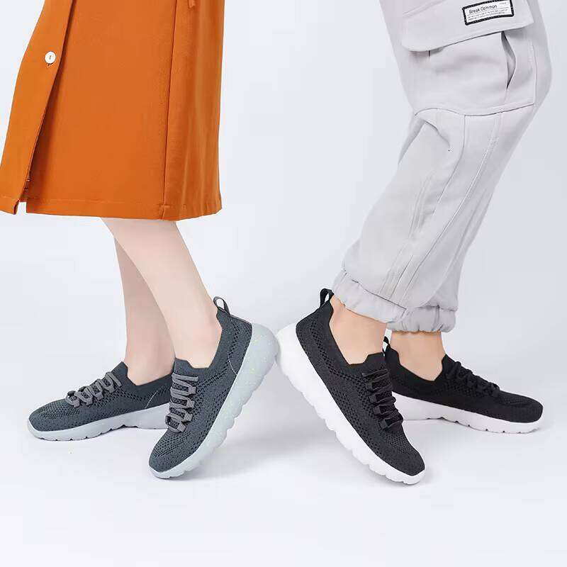 New Arrival Unisex Sport slip on Sneakers Light Weight Breathable Casual Walking Shoes for Men and Women