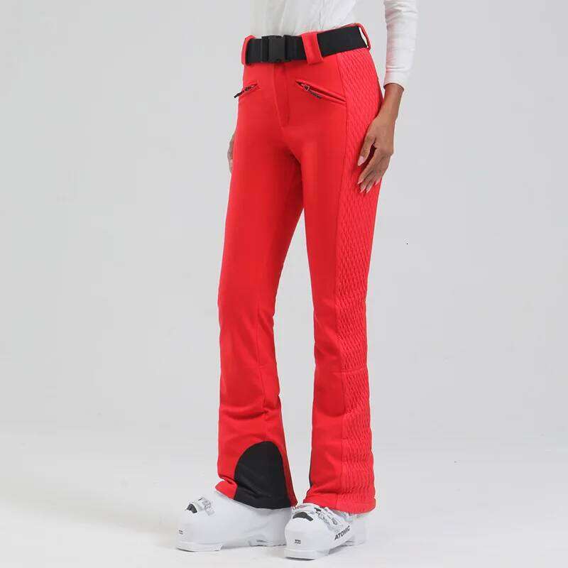 Skiing Pants Women Sport Overall Windproof Waterproof Snow Clothing Mountain Slim Snowboard Wear Outdoor Winter Ski Trousers