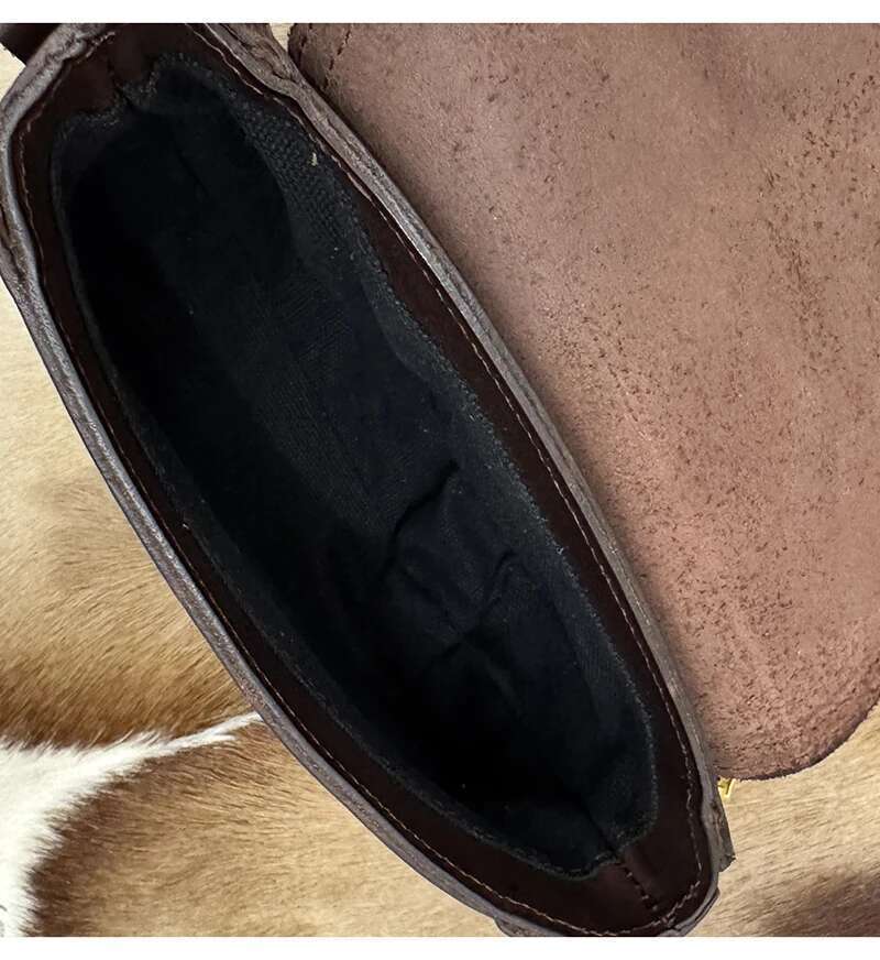 Vintage organizer designer handmade top layer cowhide women's shoulder weekend outdoor genuine leather crossbody bag