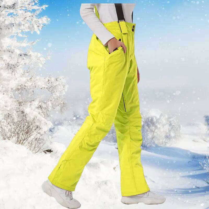 New Women's Ski Windproof Waterproof Snowboard Wear Winter Outdoor Warm Snow Sports Pants Female Skiing Trousers