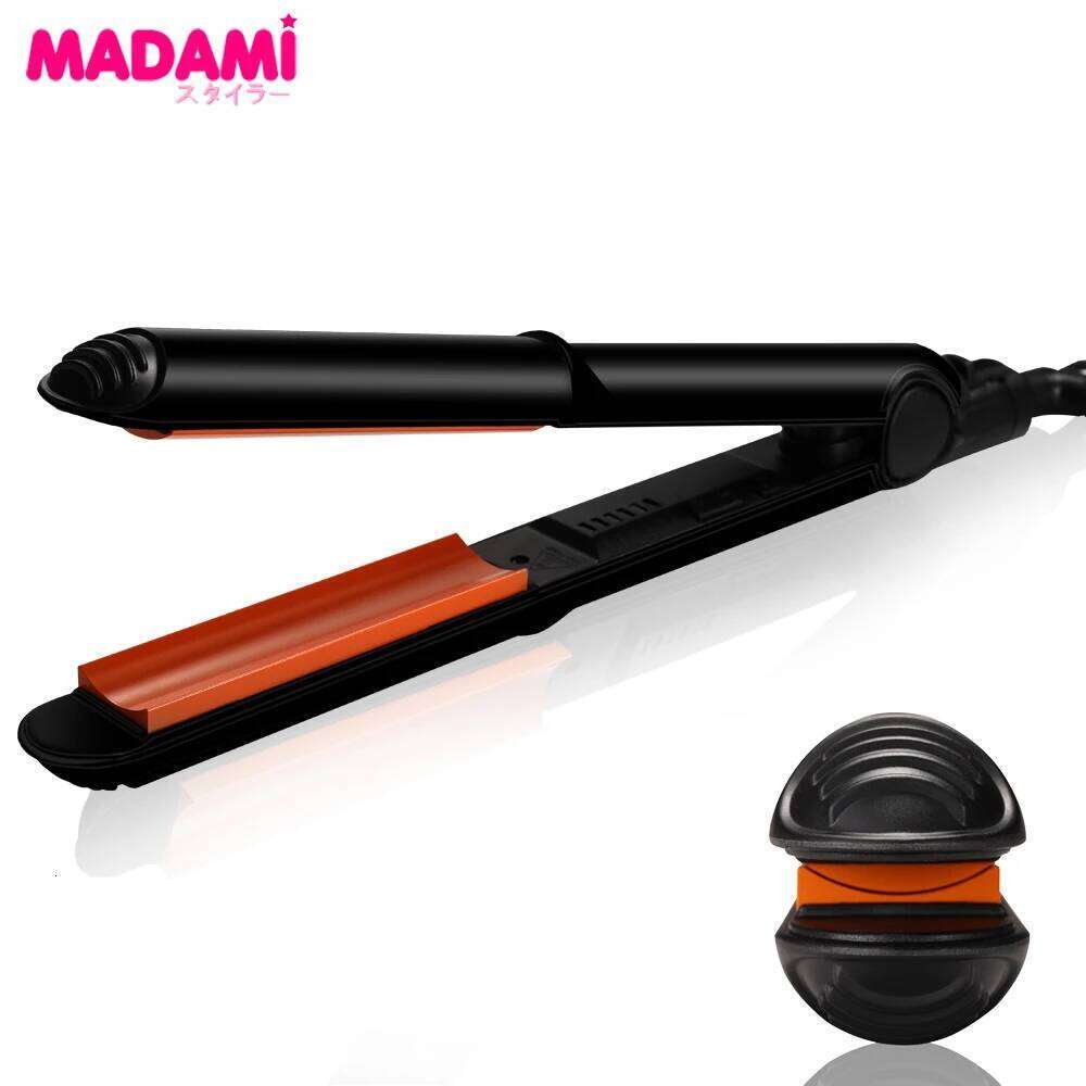 Curler Ceramic Coated Curved Hair Waver PTC Heater Curling Irons Straightener Crescent Plate Fast Heating Flat Iron