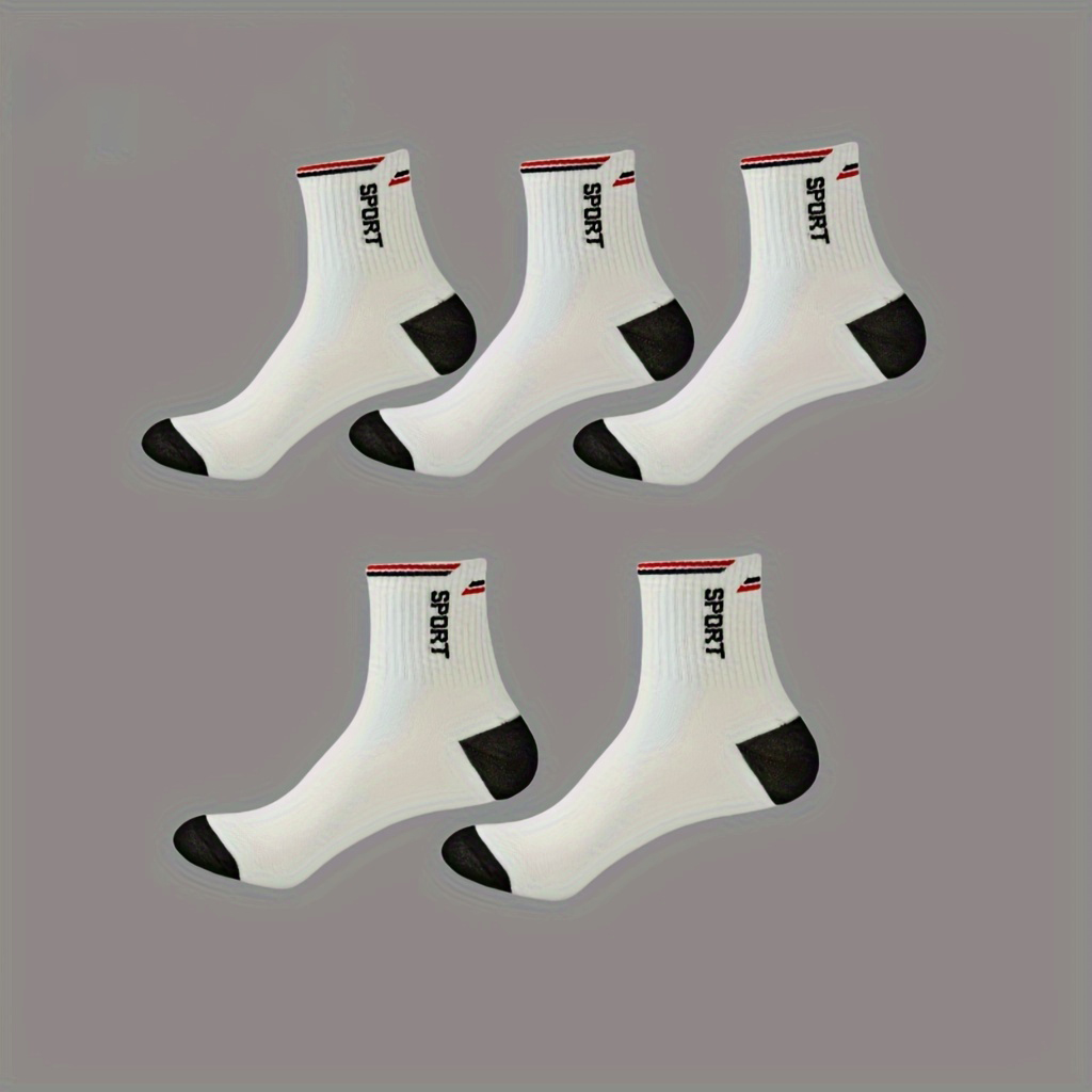 Mesh Fabric Breathable Sports Socks Featuring Comfort-Cushioned Sole for Enhanced Performance