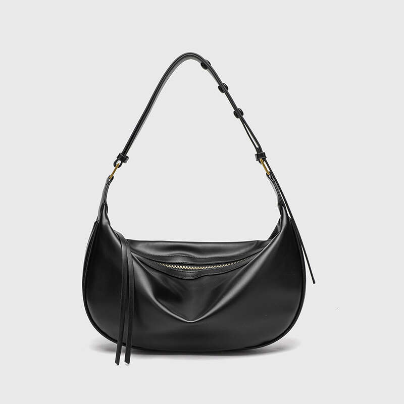 Women's 2024 New Fashion High-Quality Texture Single Shoulder Crossbody Versatile Niche Design Underarm Dumpling Bag