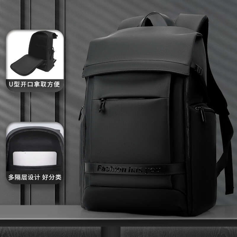 Backpack With High-End Feel, Travel, Commuting, Laptop Bag, Fashionable Niche Backpack, Trendy College Student Bag For Men