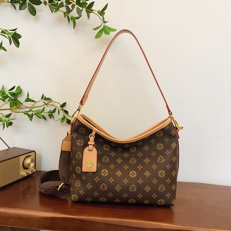 Free Shipping 2025 Designer Women's Luxury New Large Bag, Single Shoulder Underarm Bag, Fashion Commuter Bag