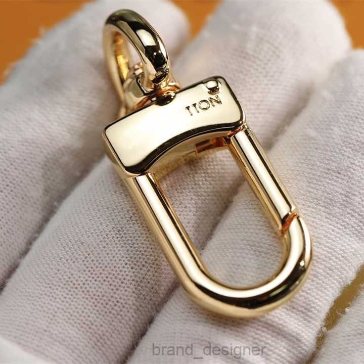 New Women se Gold Color Keyring Charms Metal Pendant Key Chain Designer Charm Bag Portable Lanyards Gift Free shipping