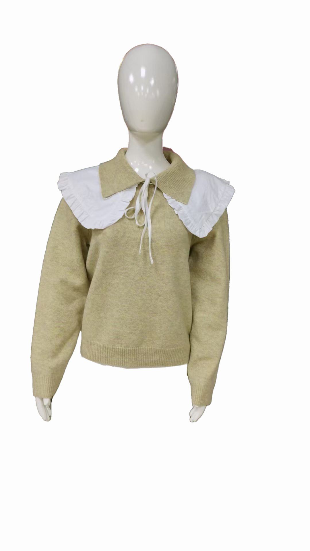 Ladies' real two-piece pullover cedar fashionable sweater Support customized styles with complete options