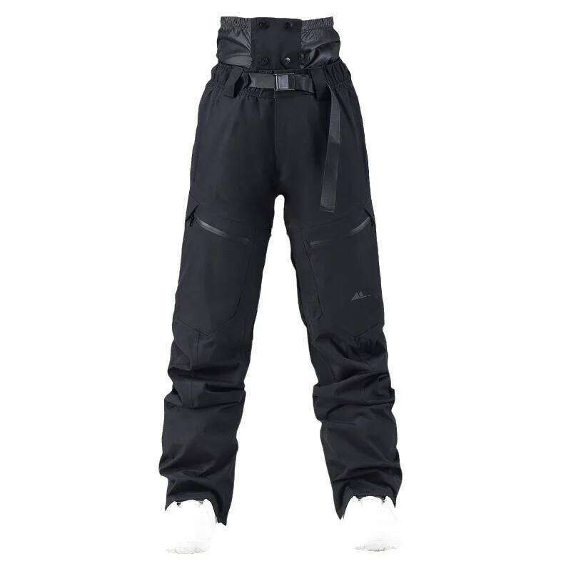 2025 New Outdoor Sports Windproof Waterproof Warm Breathable Cotton Single/Double Board Ski Casual Pants