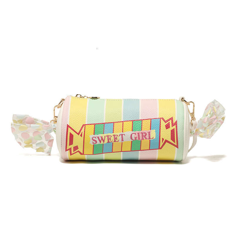 This Year's New Printed Candy-Shaped Women's Niche Shoulder Bag, Unique Creative Crossbody Bag for Women