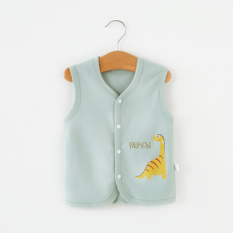 OEM ODM Spring Children's Vests Fashion Thin Vest Soft Comfortable Sleeveless Boys and Girls Jacket