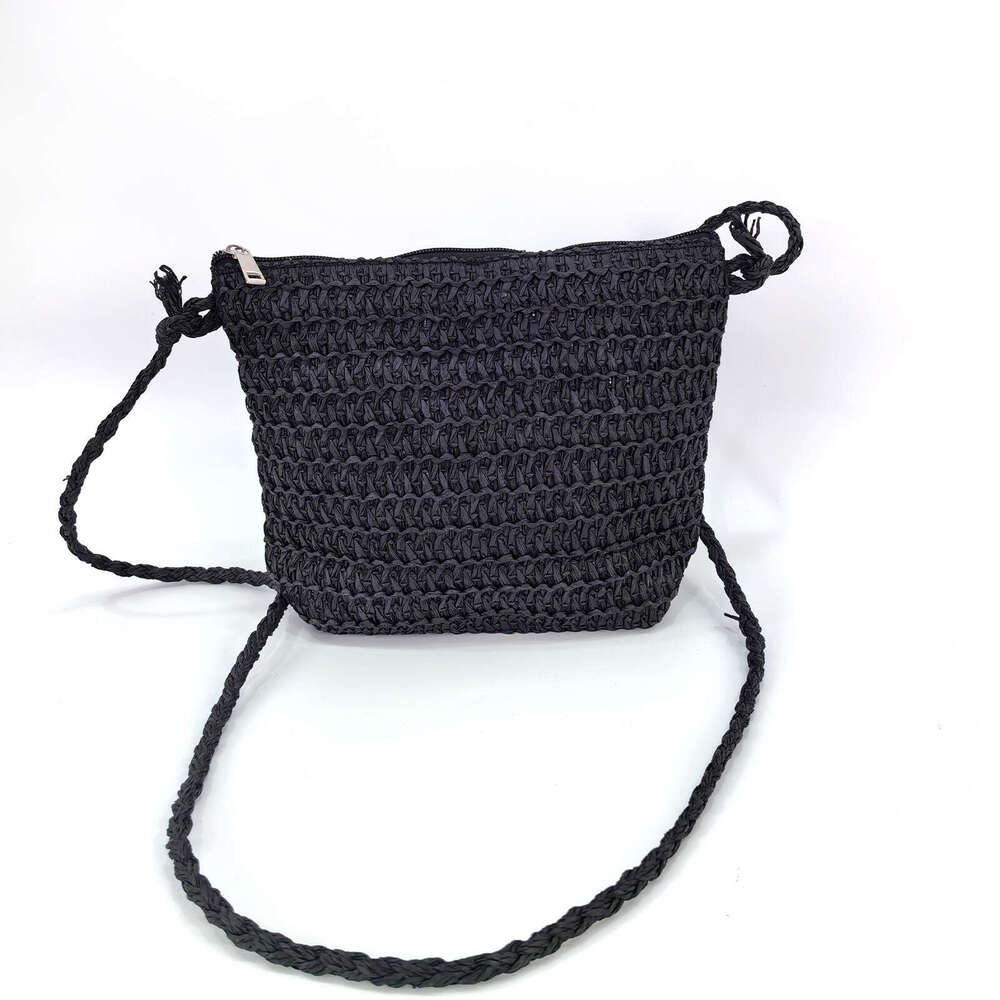 2024 Women's Shoulder Fashion Travel For Girls Commuting Daily Versatile Straw Bag 250531