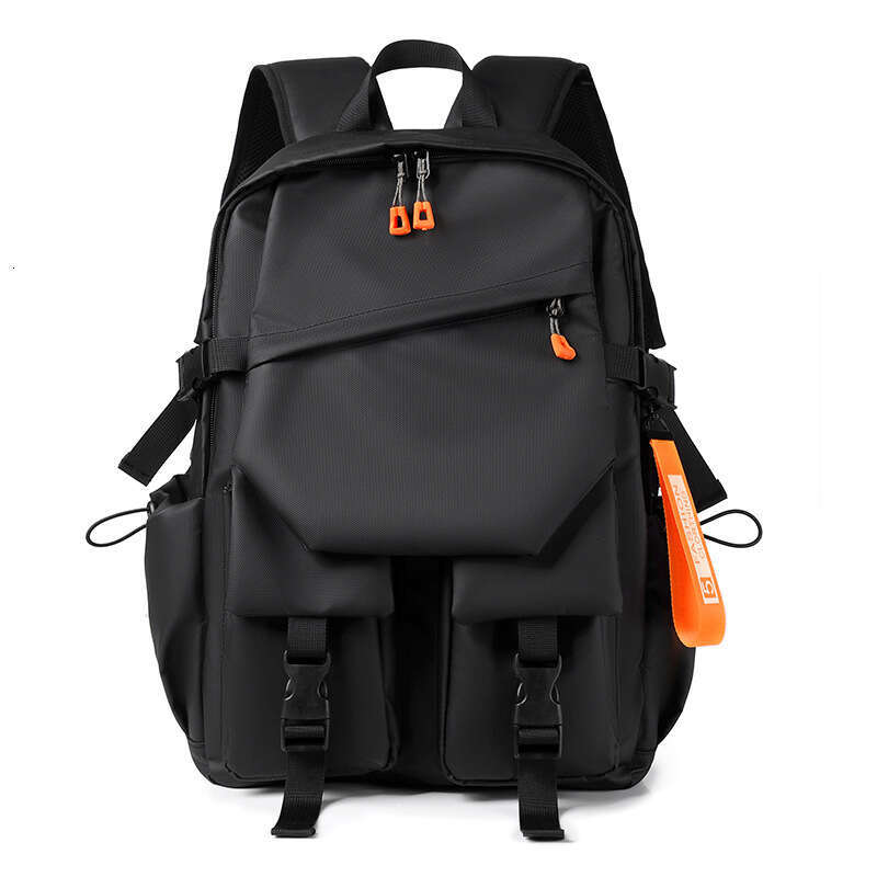Large Capacity Backpack Middle Student Junior High School University Casual Fashion Trendy Double Shoulder Bag
