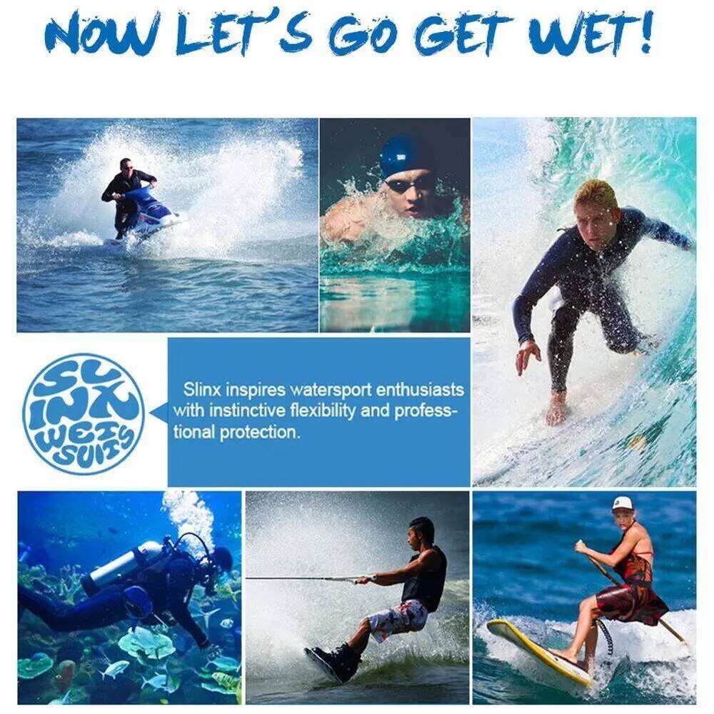 Full Body Surf Suit, UV Protection, Long Sleeve, One Piece Swimwear, Snorkeling Surfing, Scuba Diving, Swimming, Kayaking