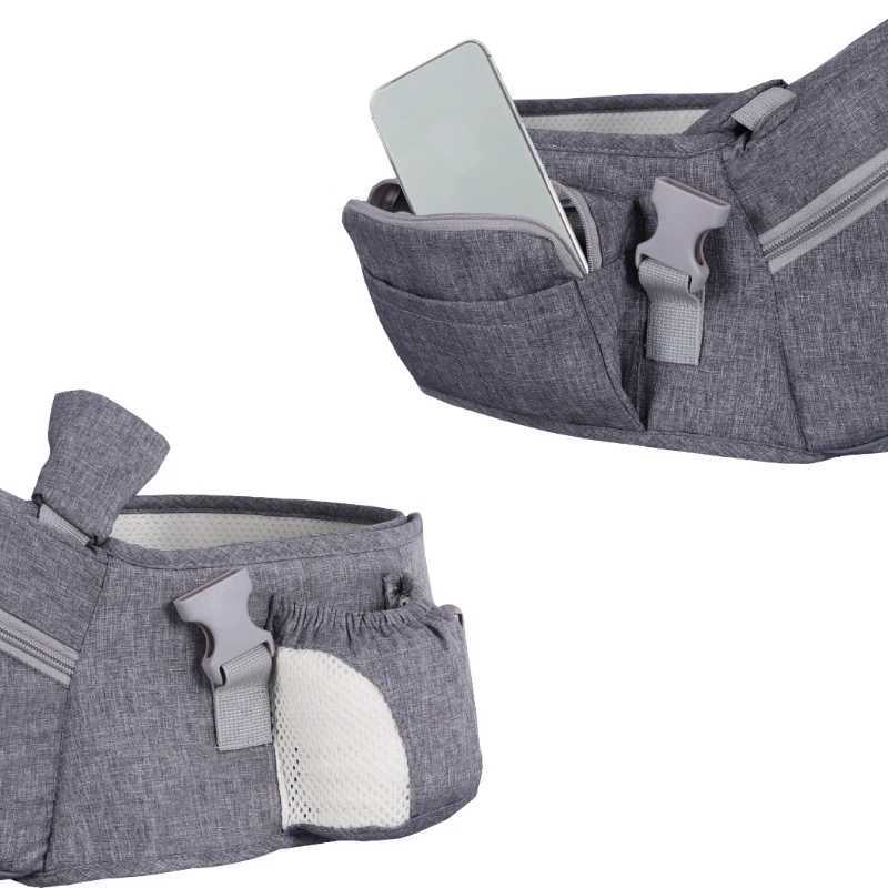 Ergonomic Baby Carrier Portable Infant Kid Hip Seat Waist Stool Sling Front Facing Kangaroo Baby Wrap Carrier For Baby Gear y250610GGLL