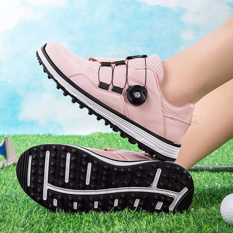 New Wholesale Women Non-slip Training Shoelaces Cleats Golf Shoes Men