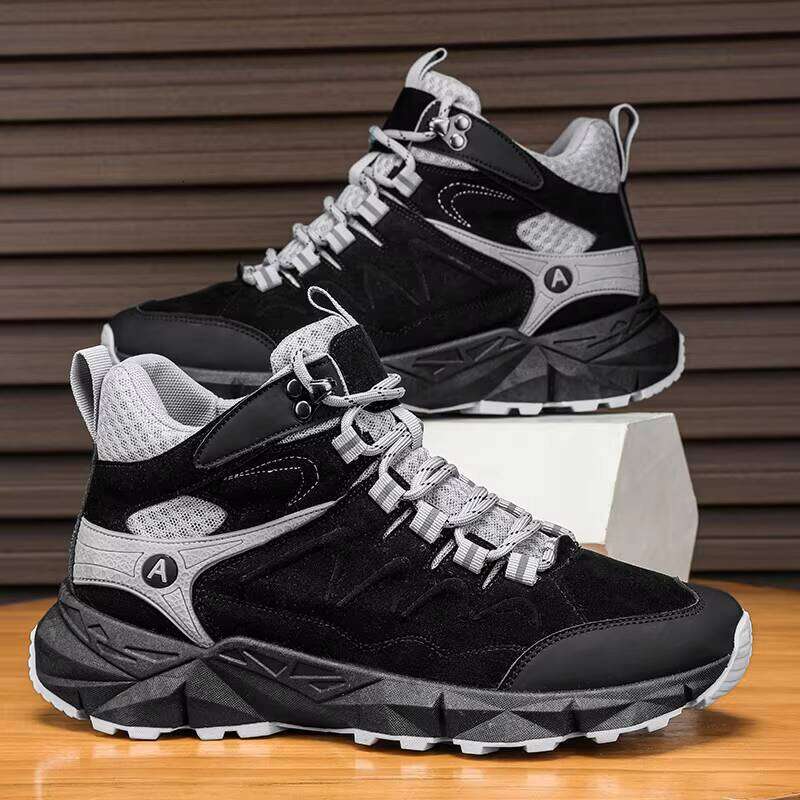 Hot Selling Outdoor Men's Hiking High-quality Fashion High Top Sports Breathable Walking Shoes for Men