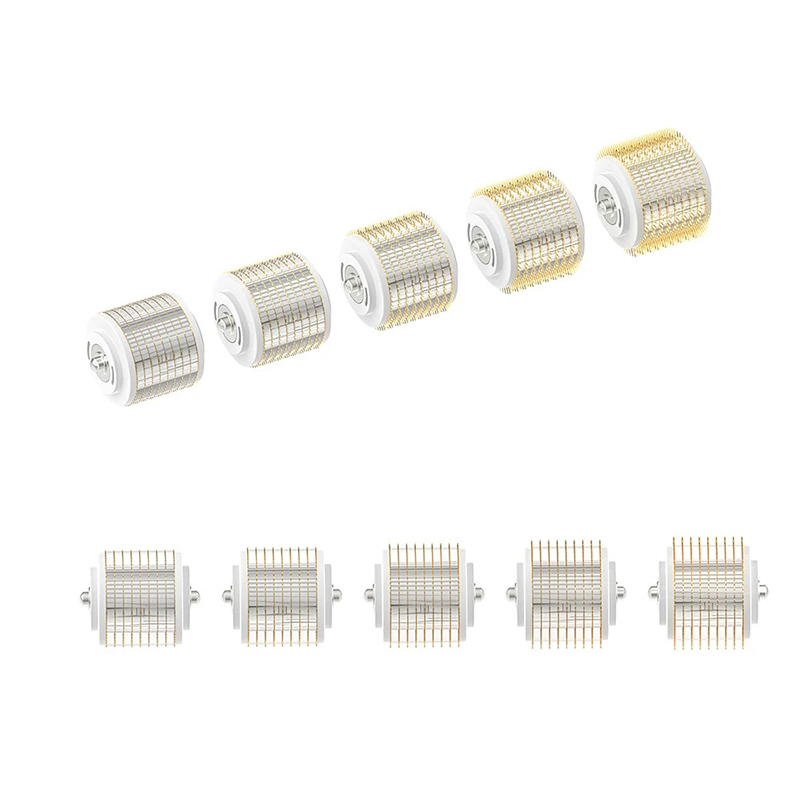 Derma Roller Cartridges Bio roller G5 Replace 540 Titanium Needle 0.25mm 0.5mm 1.0mm 1.5mm 2.0mm Heard 10pcs Regrowth Beard Skin Care Micro Current EM