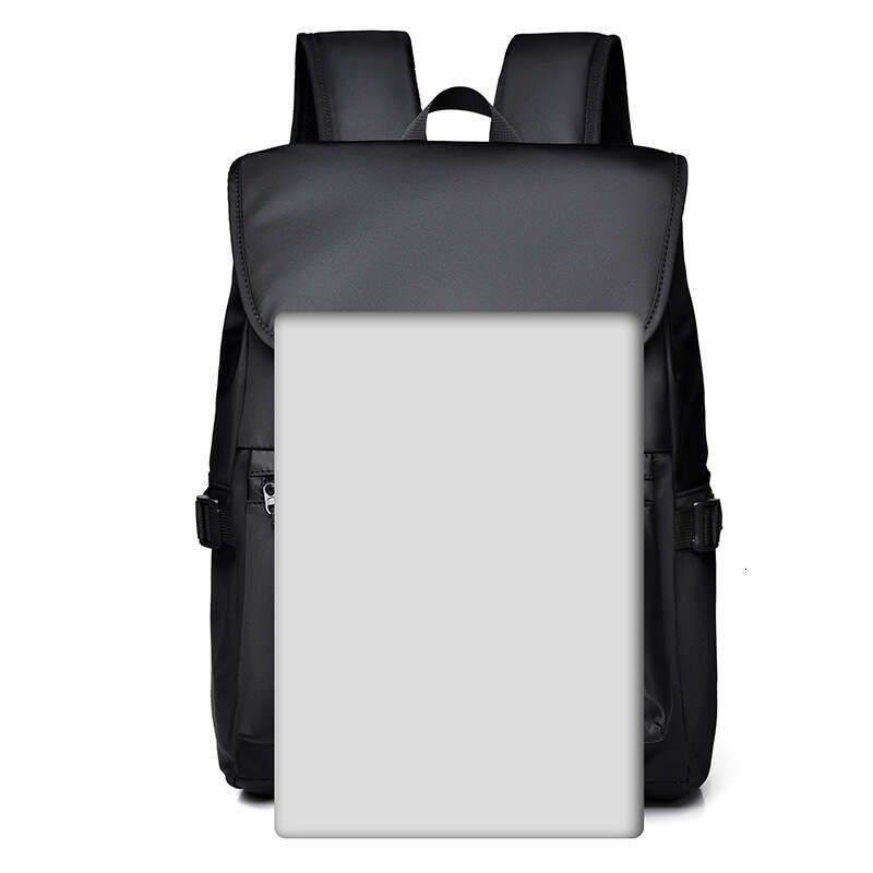 New Men's Large Capacity Lightweight Fashion Business Laptop Bag Simple Double Shoulder Commuter Backpack
