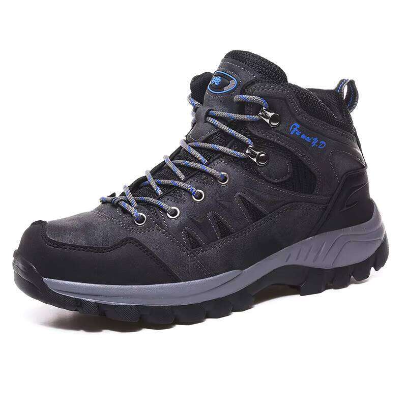 New Outdoor Men's Hiking High-quality and High Top Sports Breathable Walking Shoes for Men