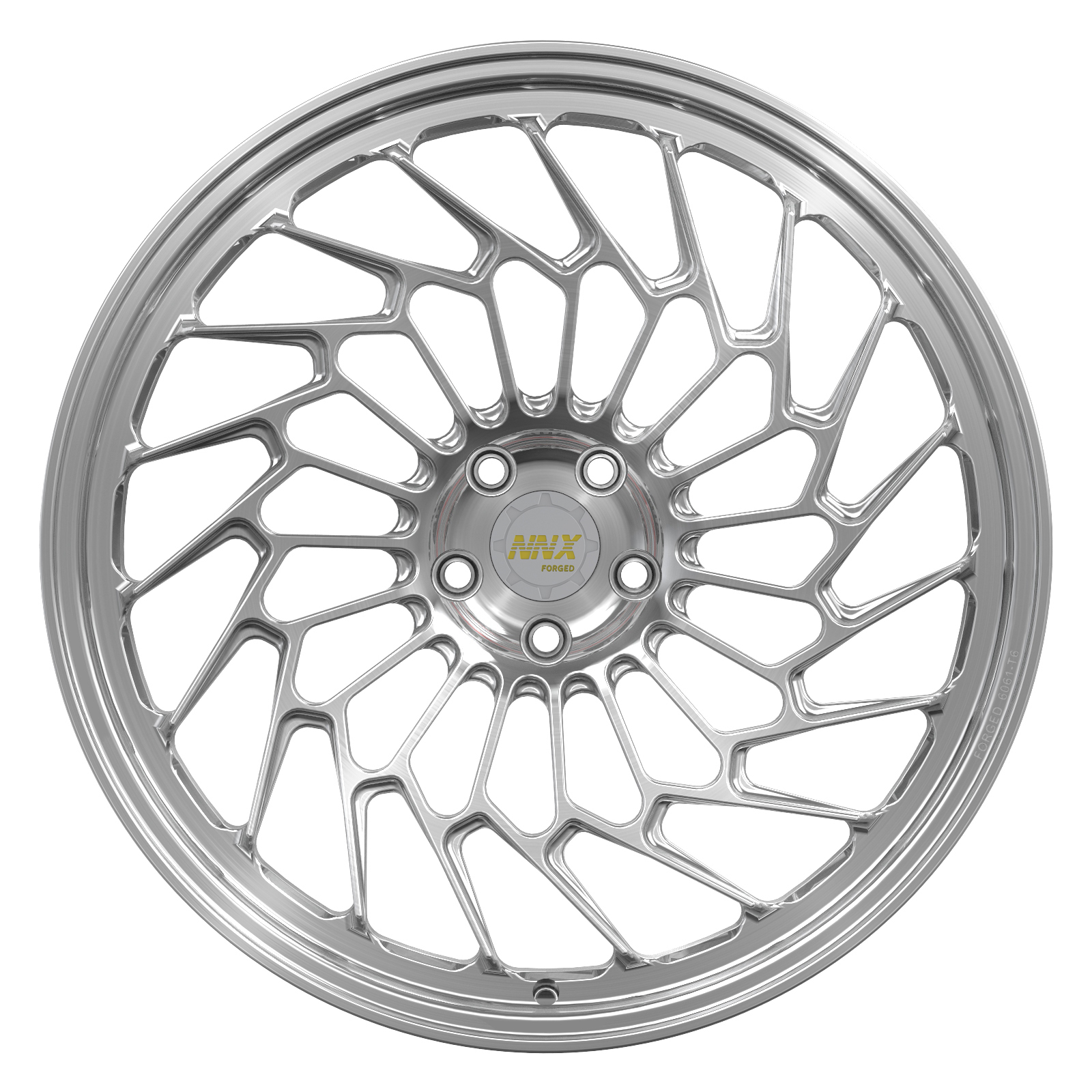High Level Full Polished 16 17 18 19 20 21 22 23 24 Inch 5X114.3 car wheels Forging Alloy Wheel Rim For Any Car