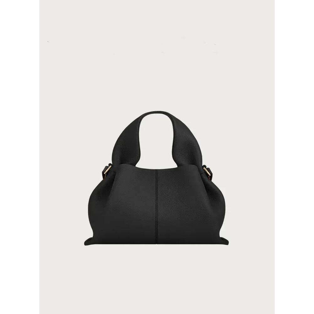 Cloud French Brand Genuine Cowhide Ladies Simple Dumpling Shoulder Bag