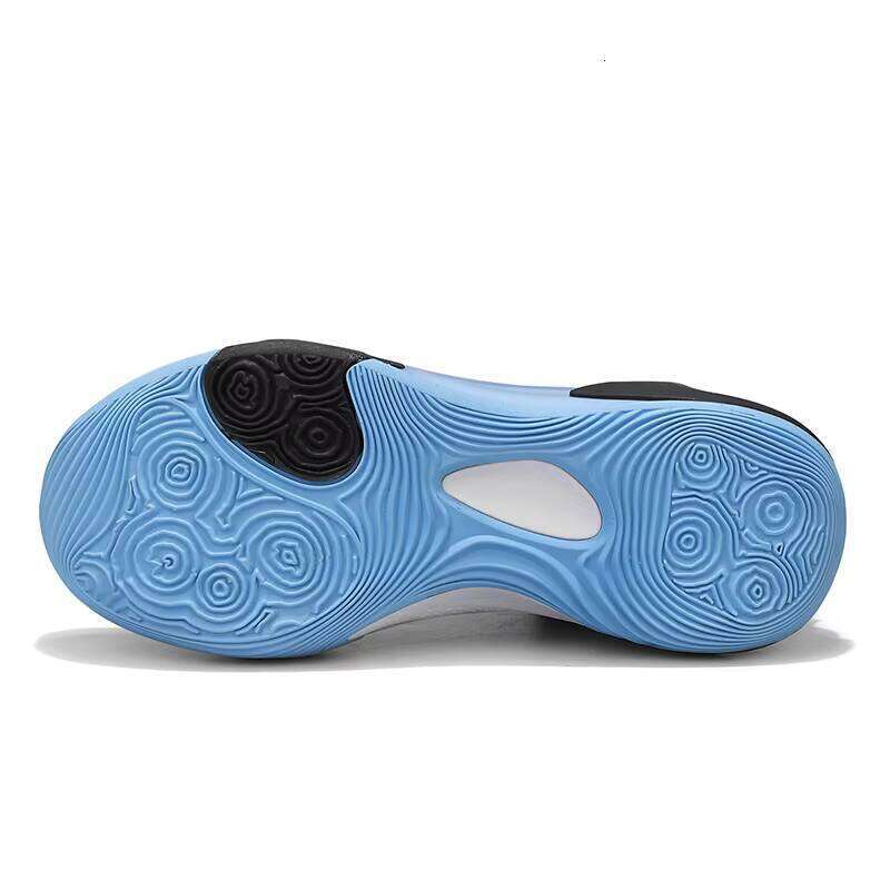 high quality anti slip rubber sole breathable sneakers sports leather upper womens mens basketball shoes