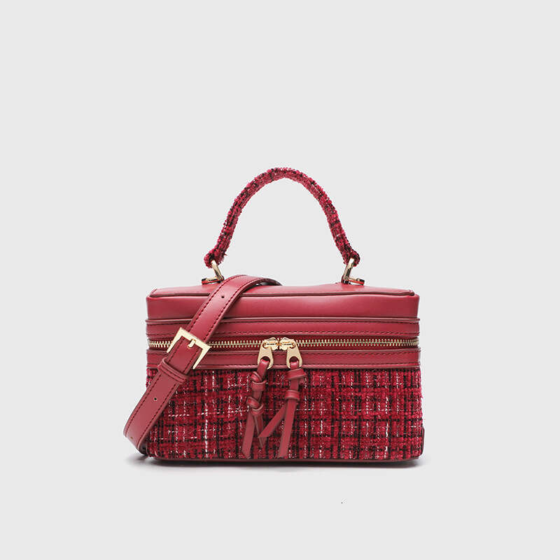 Z Brand Women's 2025 Autumn Winter New Small Square Versatile Hard Shoulder Crossbody Handbag Fashion Box Bag