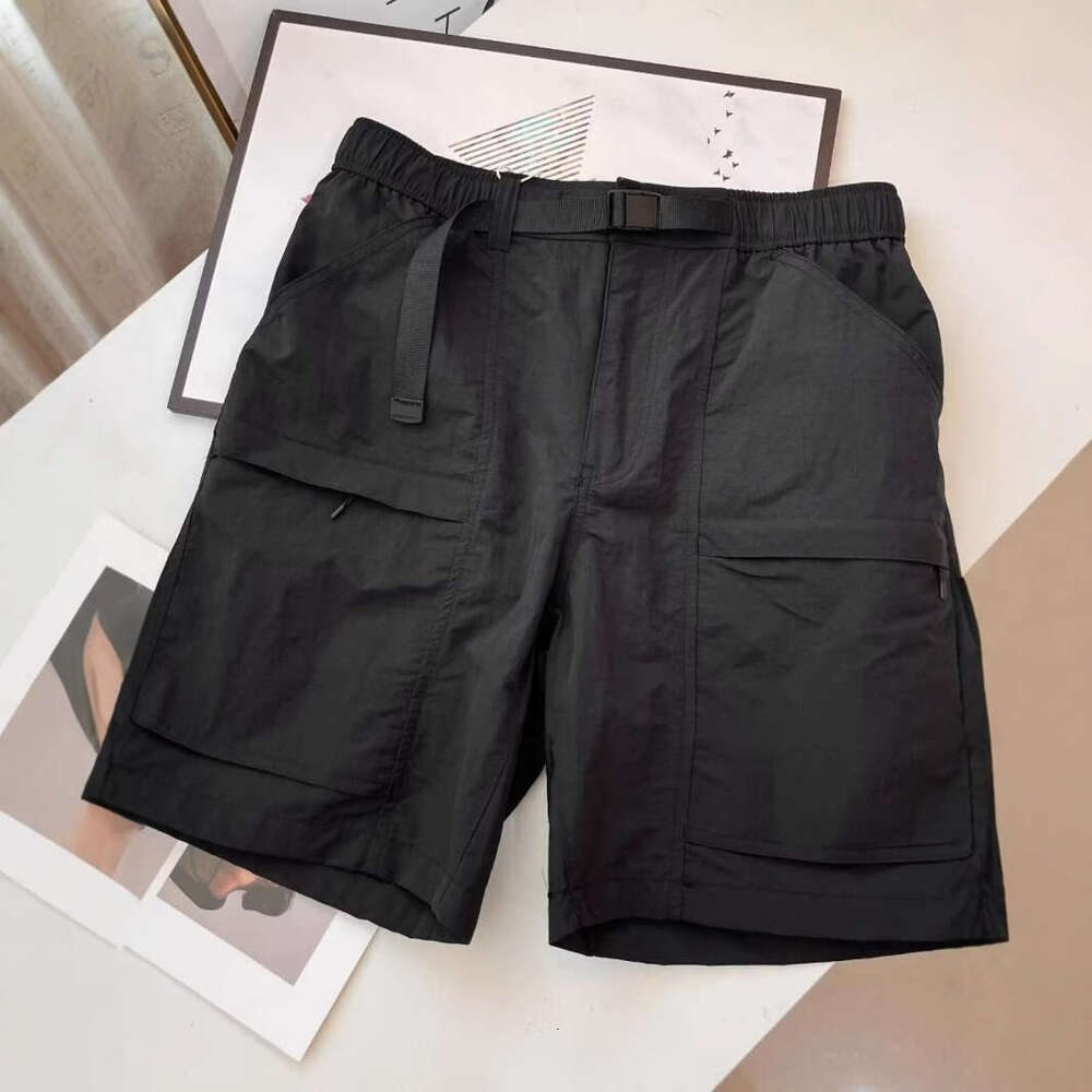 Island Country Single American Style Functional Cargo Men's And Women's Nylon Casual Sports Quick-Dry Thin Breathable Mid-Length Shorts B5