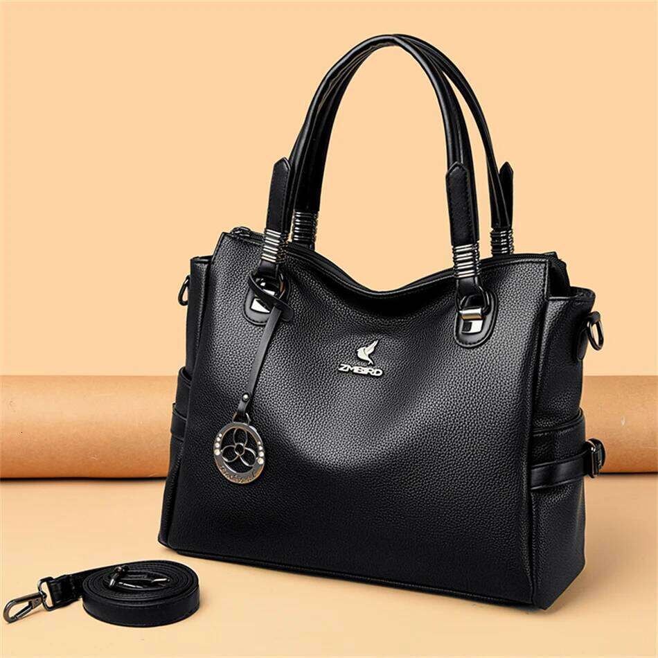 2024 New Vintage Design Croosbody Messenger Tote Bag For Women High Quality Ladies Large Capacity Shoulder Sac A Main